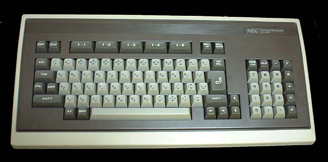 NEC PC-8801 本体+キーボード-